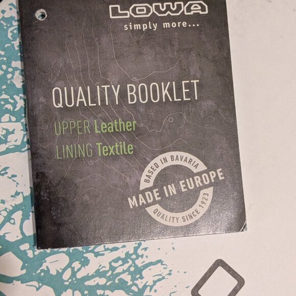 Lowa hiking boots-cute and almost new! - Picture 9 of 9